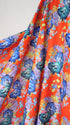 Artlux ~ 'Hawaii | Orange' Luxury Cotton Lawn ~ Made in Italy